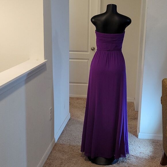 RALPH LAUREN STRAPLESS EVENING FLOOR LENGTH WOMEN"S DRESS - Picture 9 of 15